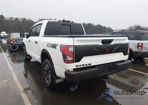 2023 Nissan Titan Pro-4X 4X4 z USA, uszkodzony, nr VIN 1N6AA1ED2PN113896